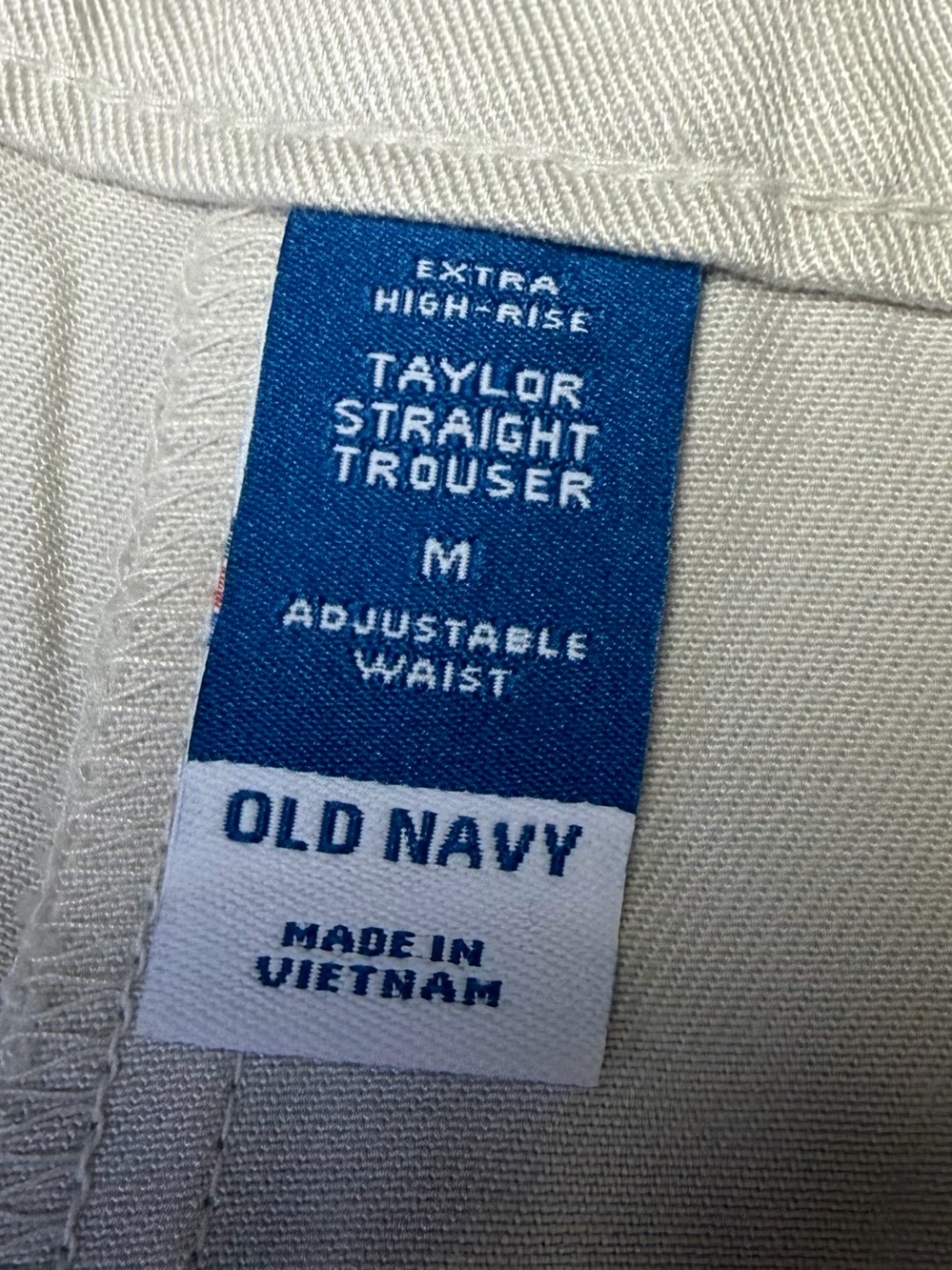 NEW Old Navy Extra High-Rise Taylor Straight Trouser Cargo Pants Womens Medium - Picture 10 of 15